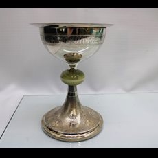 8 1/2" Sterling Cup Chalice & Paten SKU C199-068